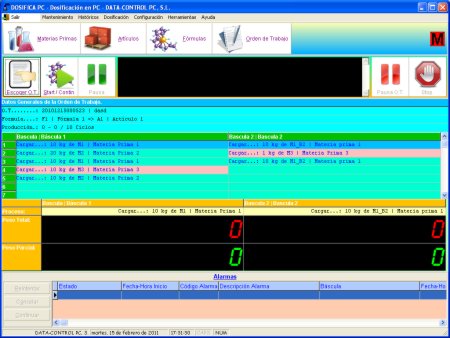 Dosifica-PC Programa dosificador