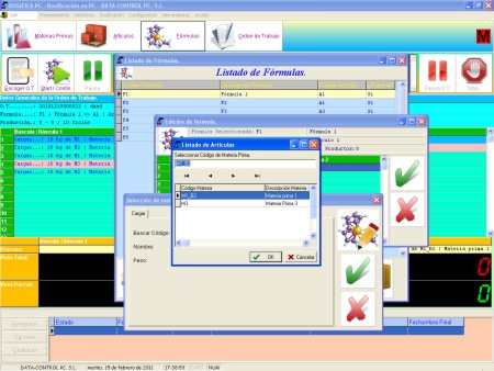 Dosifica-PC Programa dosificador